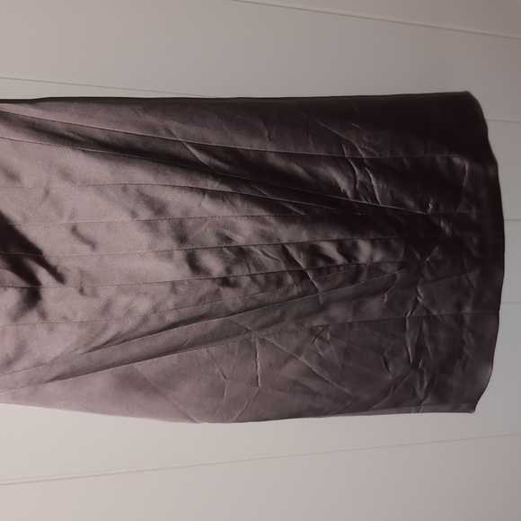 Karen Millen Satin Halter Dress Lilac Grey Formal Size 8 US - Picture 3 of 8